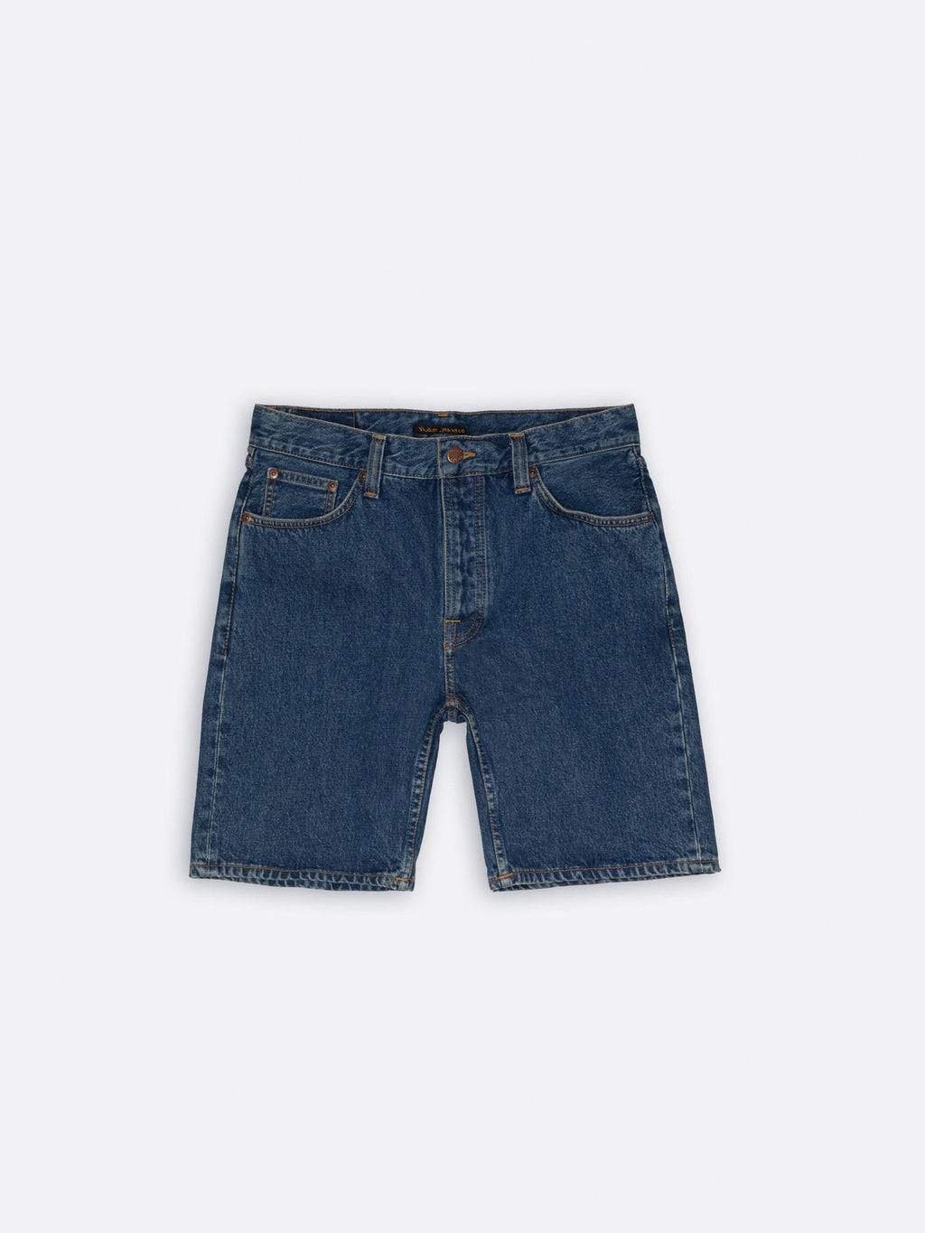 Nudie Jeans Seth Denim Shorts Morning Soul Dark