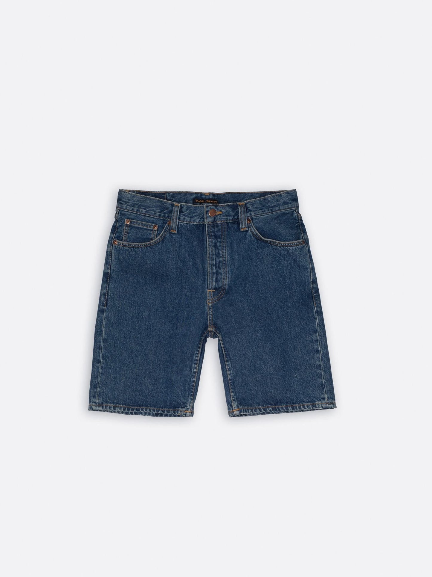Nudie Jeans Seth Denim Shorts Morning Soul Dark