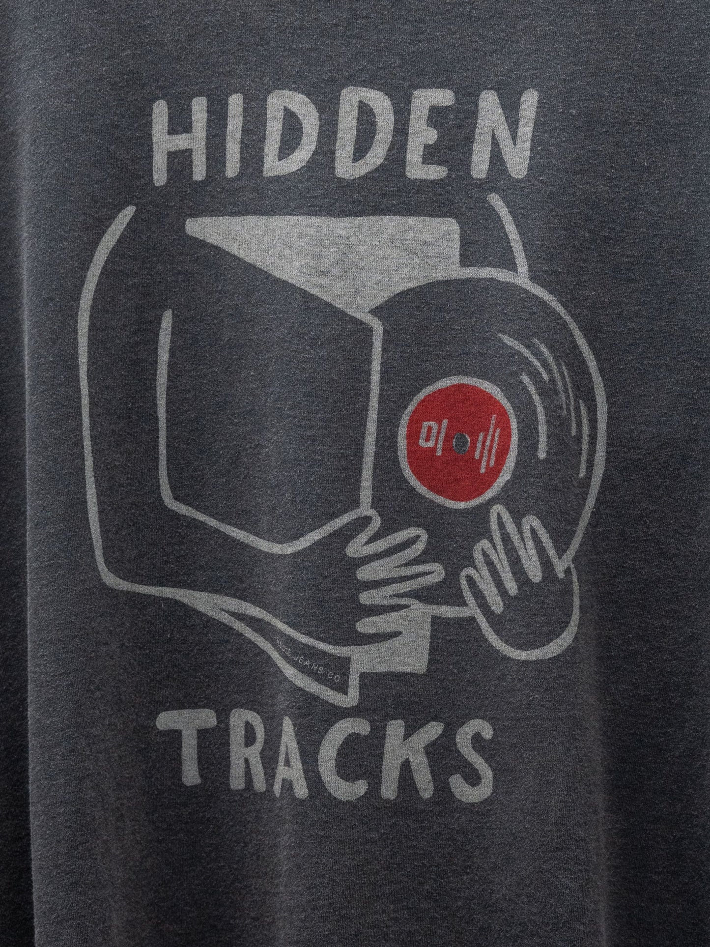 Nudie Jeans Roy Hidden Track Tee Antracite