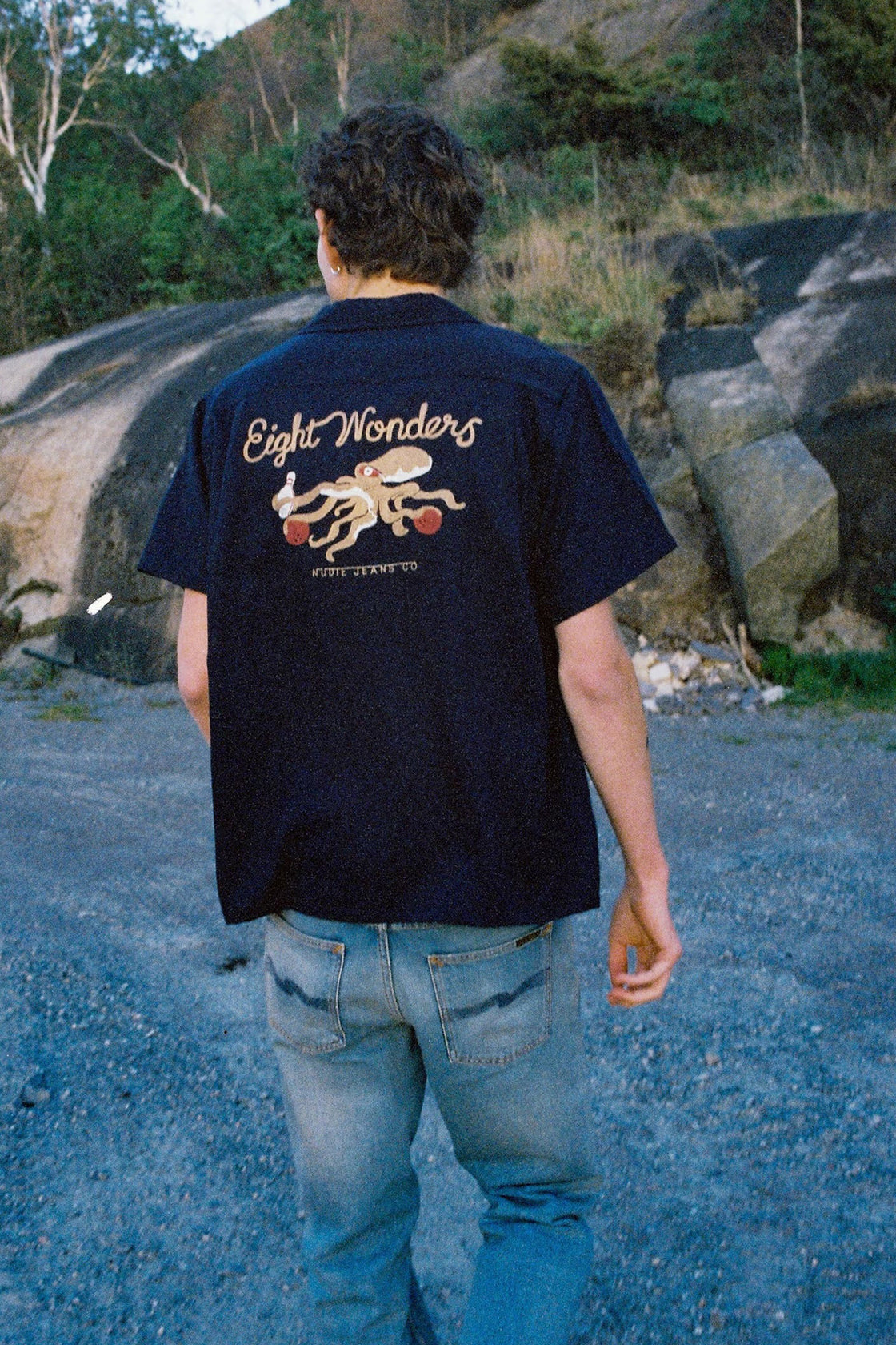 Nudie Jeans Arthur Bowling SS Shirt 8 Wonders