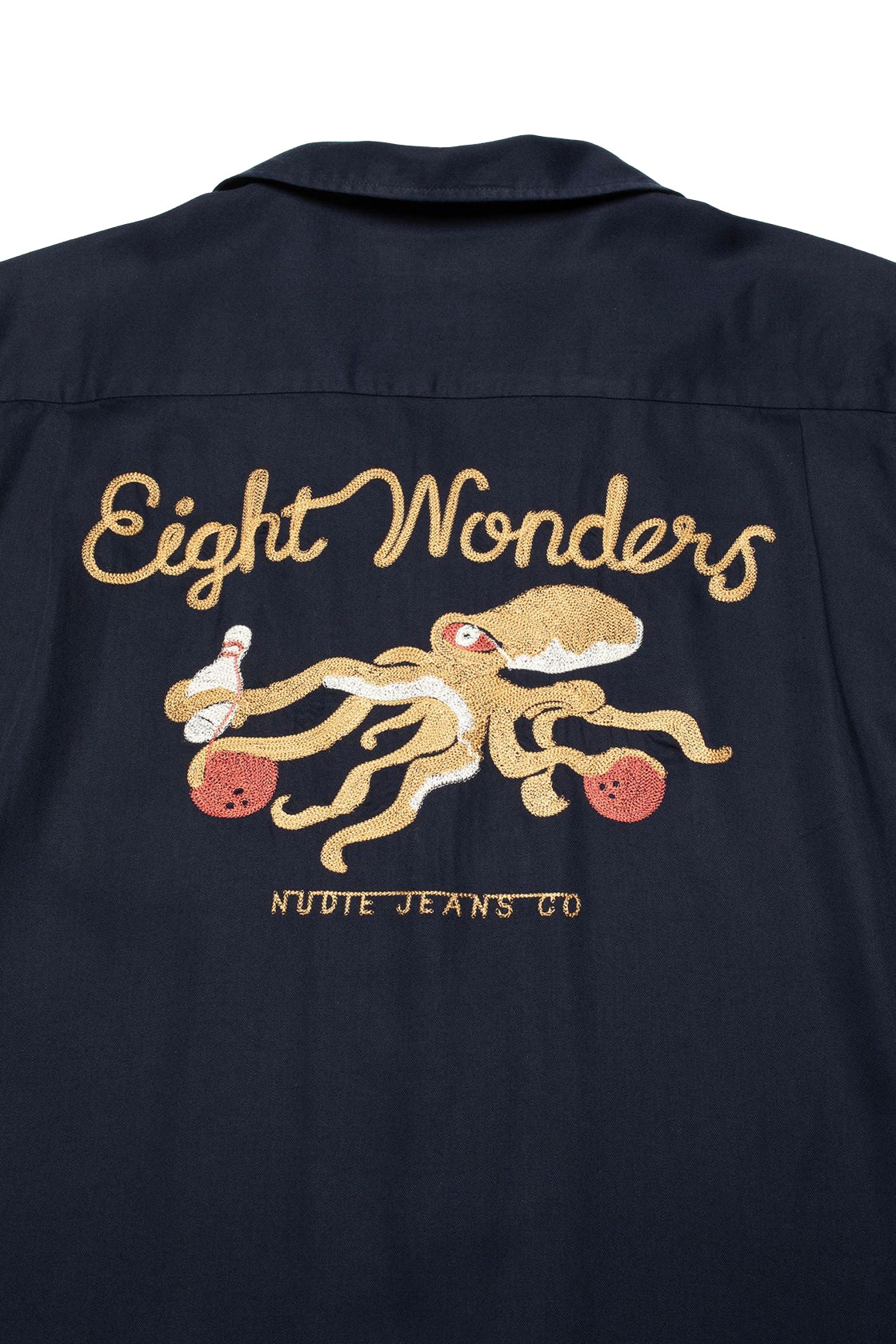 Nudie Jeans Arthur Bowling SS Shirt 8 Wonders