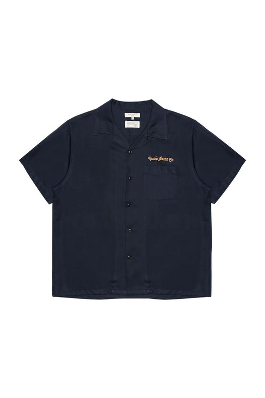 Nudie Jeans Arthur Bowling SS Shirt 8 Wonders