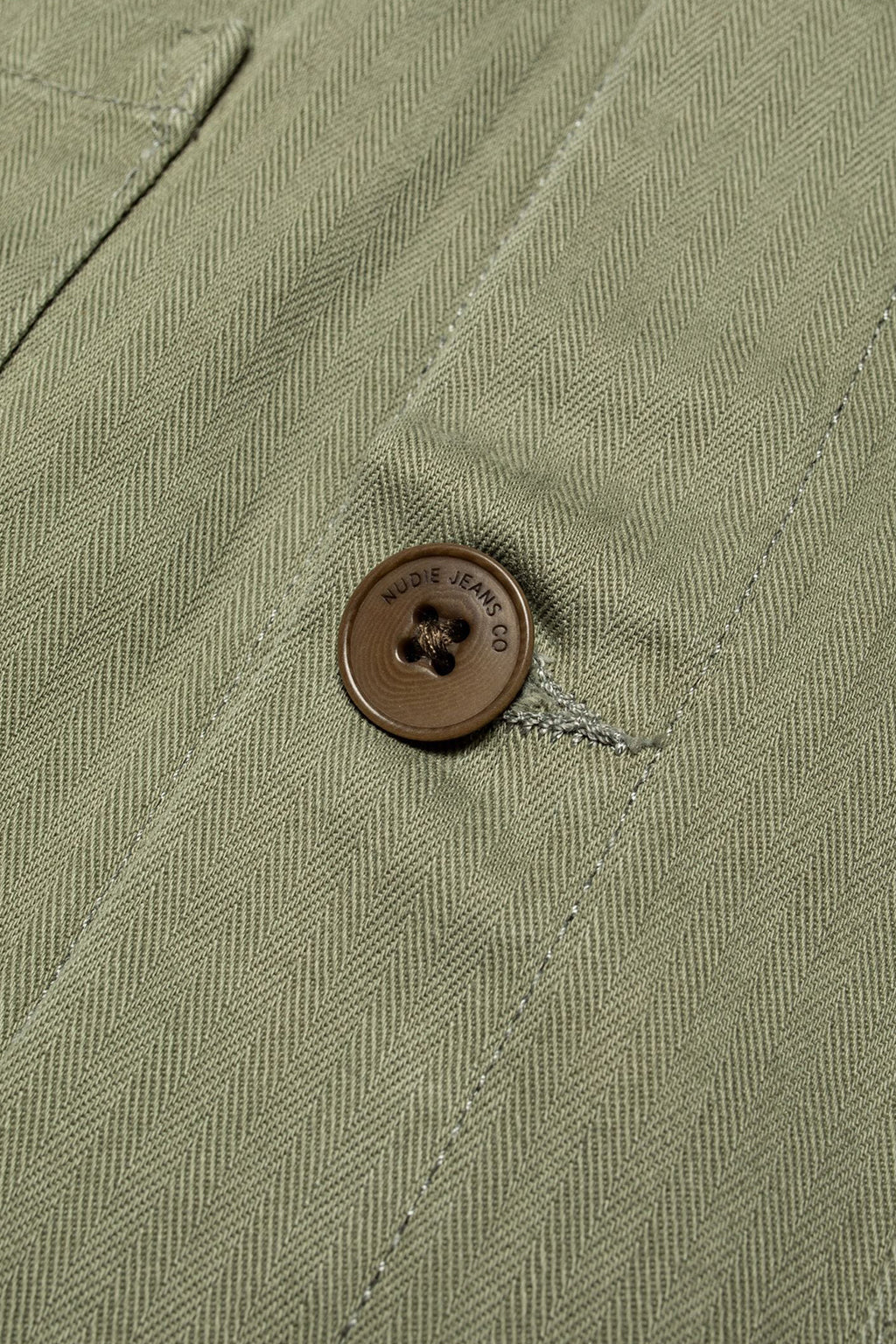 Nudie Jeans Buddy Chore Jacket Herringbone