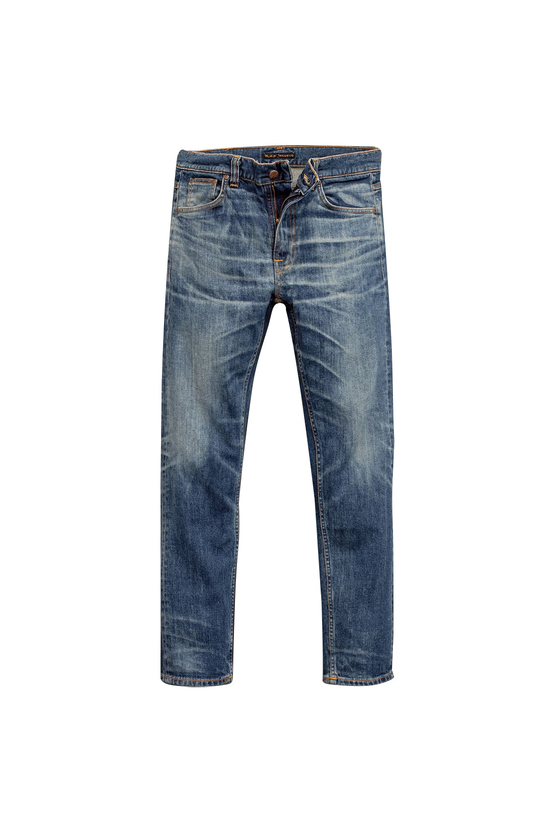 Nudie Jeans Grim Tim Jean L32 Workers Blue – routleys.com.au