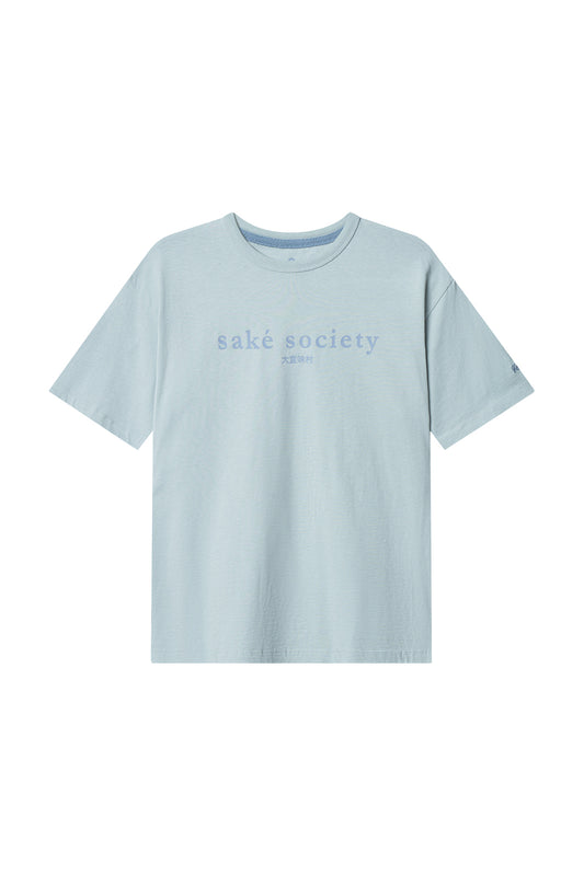 Colours & Sons Porcelain Crew Knit Steel Blue