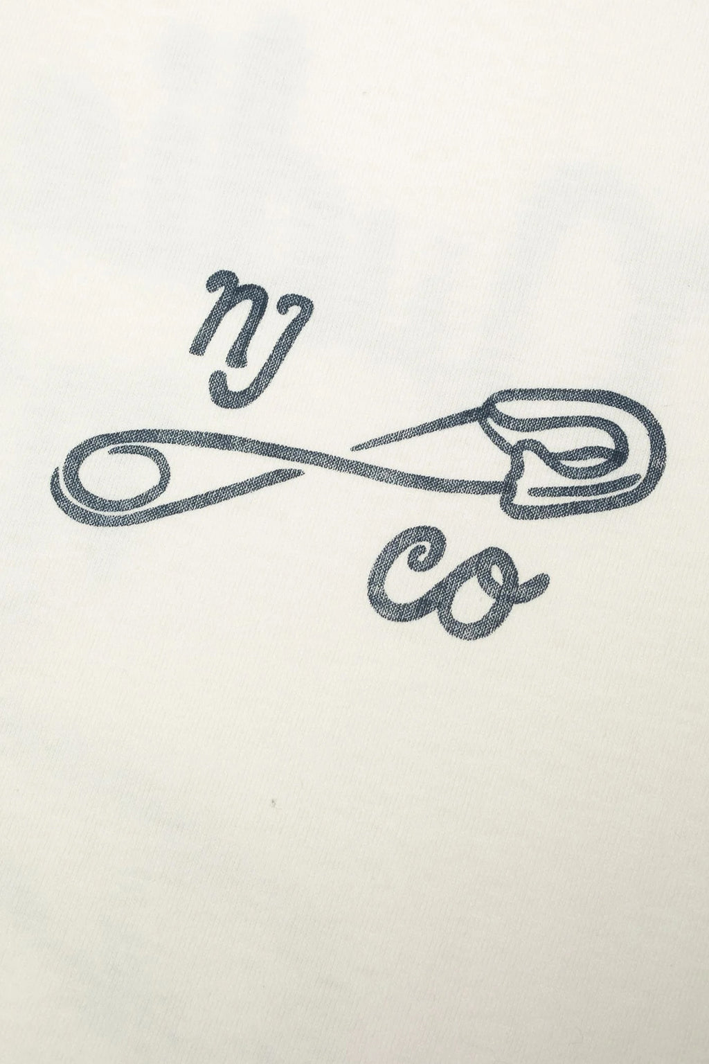 Nudie Jeans Roy T-Shirt NJCO Pin Chalk White