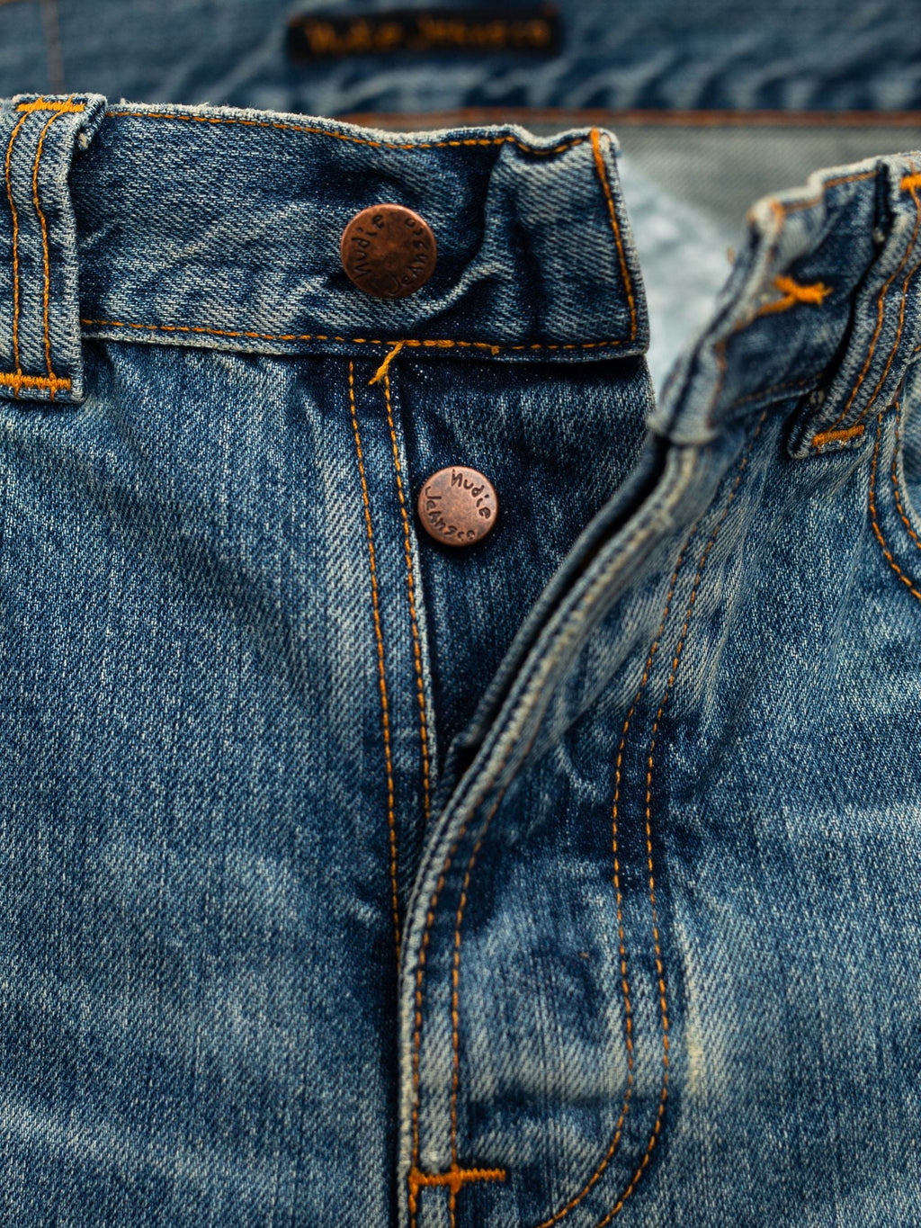 Nudie Jeans Regular Alf Jean L32 Silver Tracks
