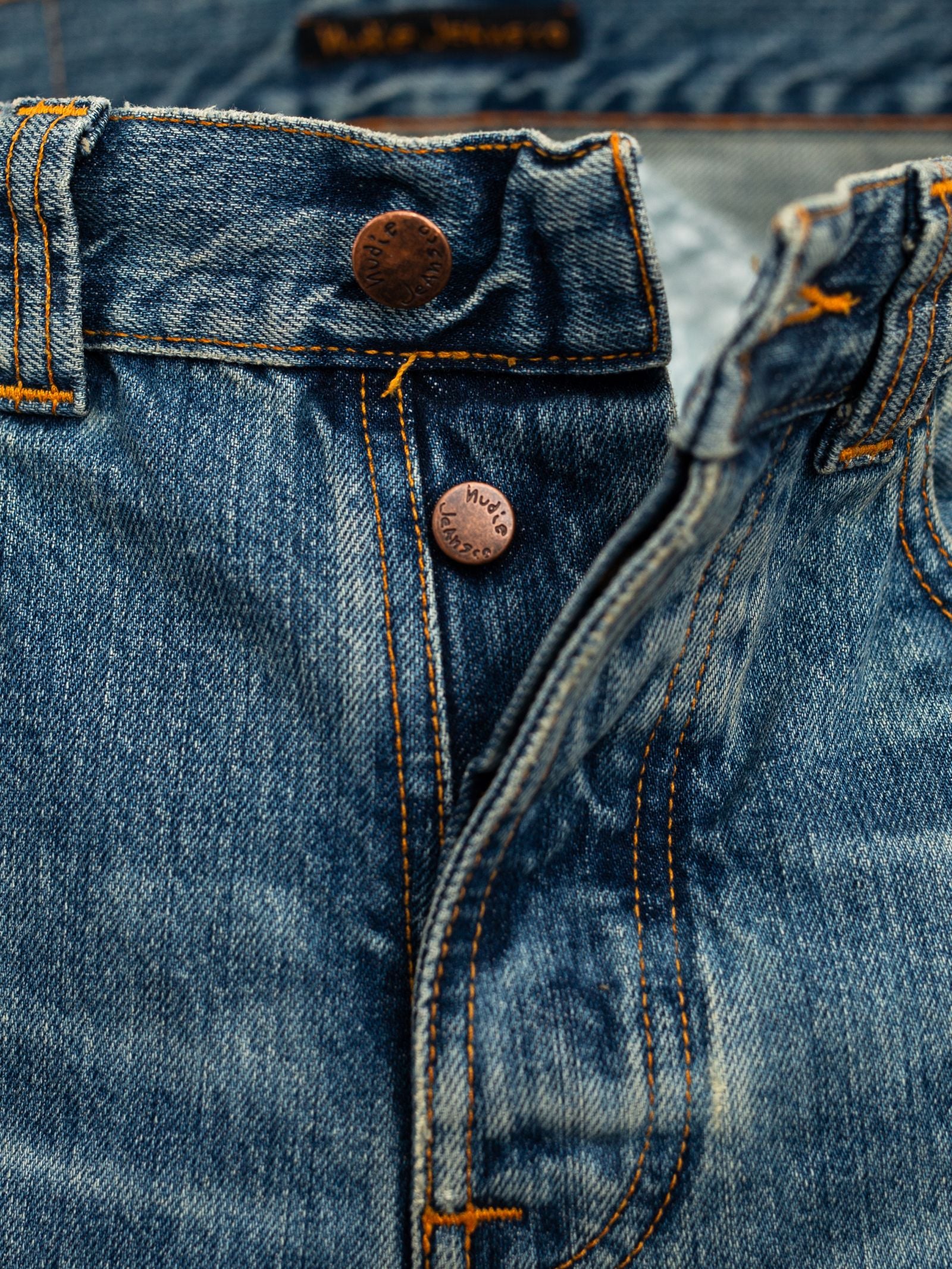Nudie Jeans Regular Alf Jean L32 Silver Tracks