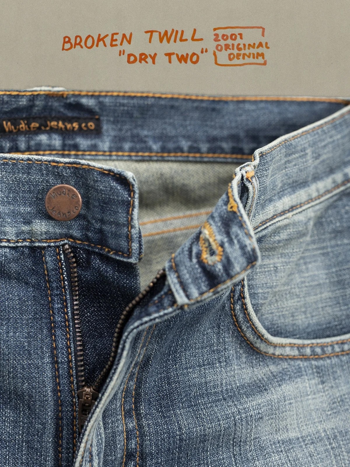 Nudie Jeans Gritty Jackson Jean L32 Tidal Waves