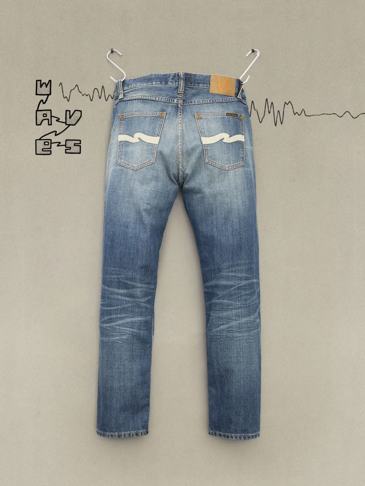 Nudie Jeans Gritty Jackson Jean L32 Tidal Waves