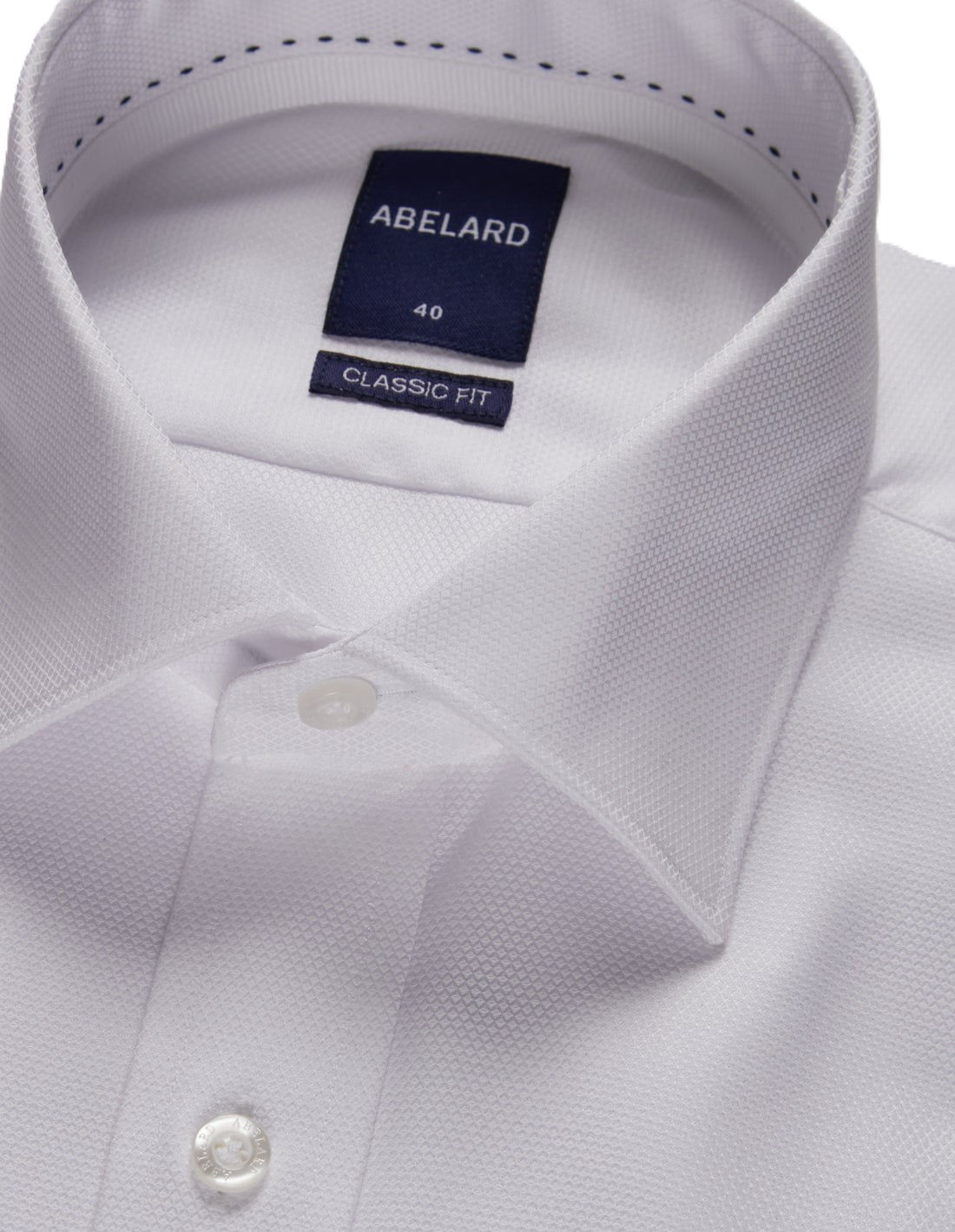 Abelard Deruta Dobby SC Classic Fit Shirt White