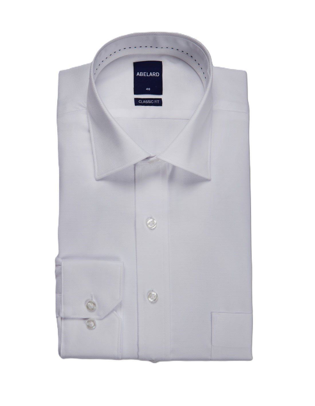 Abelard Deruta Dobby SC Classic Fit Shirt White