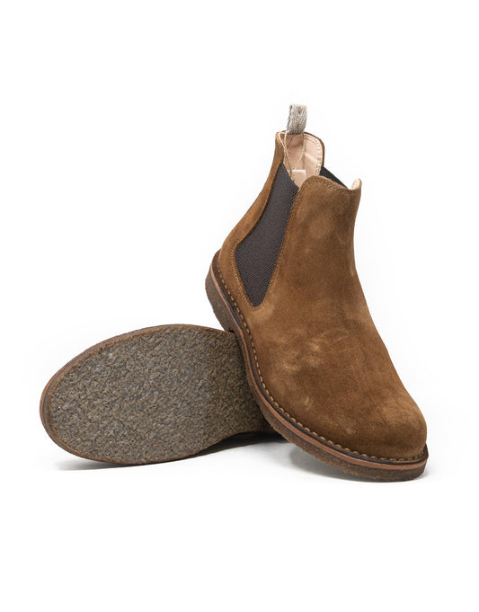 Astorflex Bitflex Suede Chelsea Boot Dark Khaki
