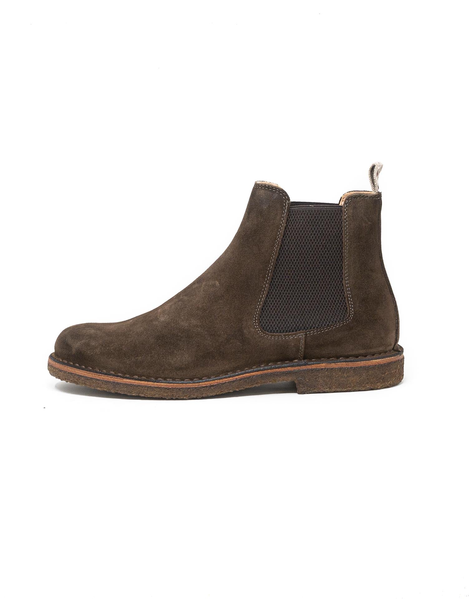 Astorflex Bitflex Suede Chelsea Boot Dark Chestnut