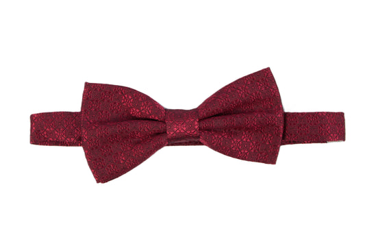 Cantini Woven Silk Bow Tie Vatican City Dark/9