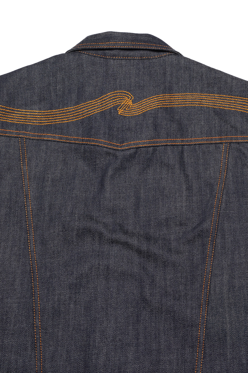 Nudie Jeans Conny Denim Jacket Dry Streaky Mid Blue