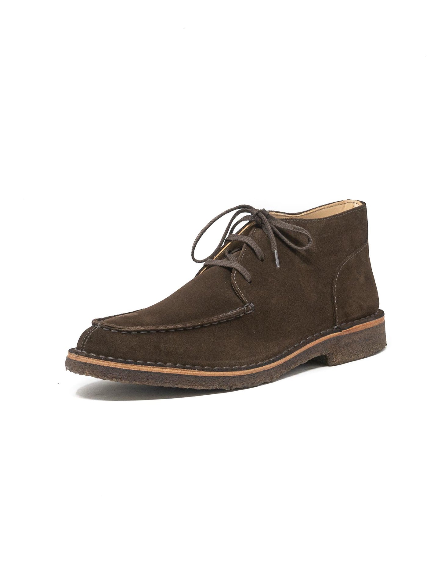 Astorflex Deukeflex Suede Lace Up Boot Dark Chestnut