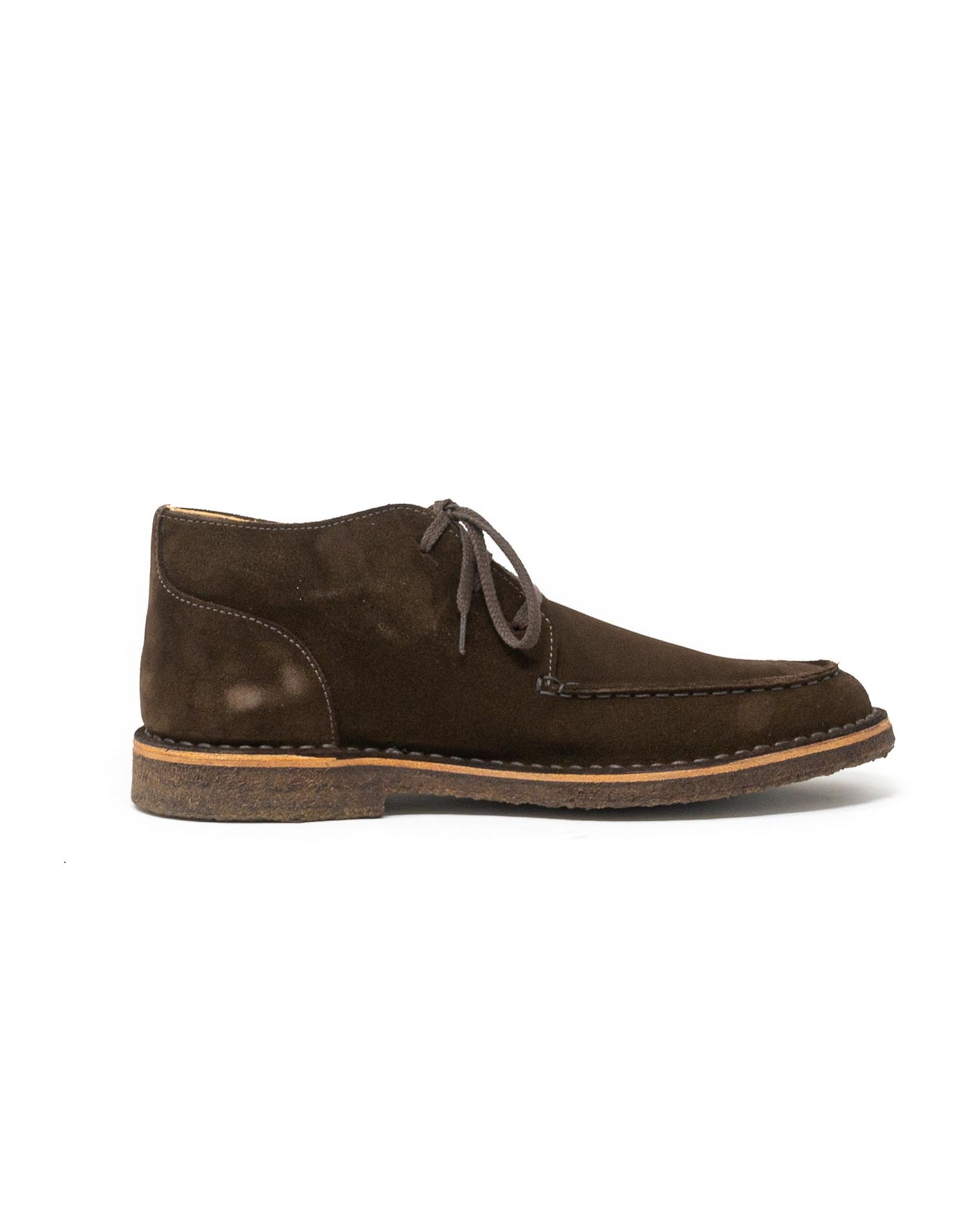 Astorflex Deukeflex Suede Lace Up Boot Dark Chestnut