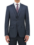 Routleys Michel Birdseye Jacket Blue