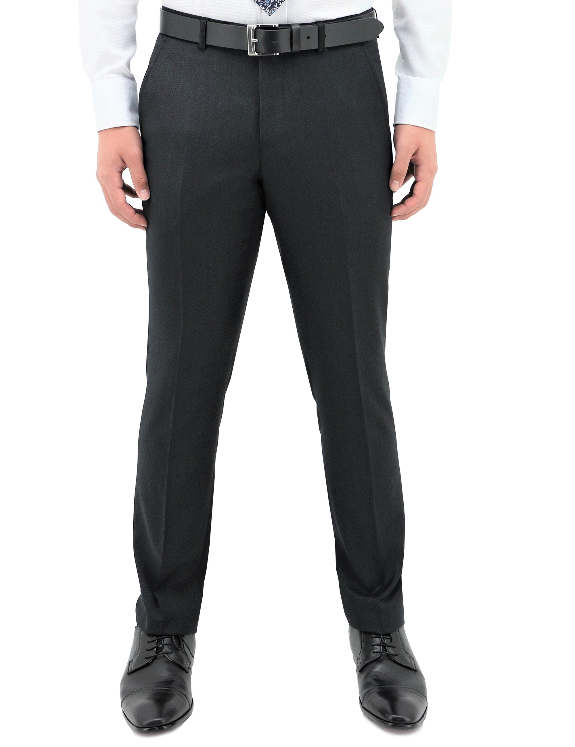Routleys Lyon Birdseye Trouser Black