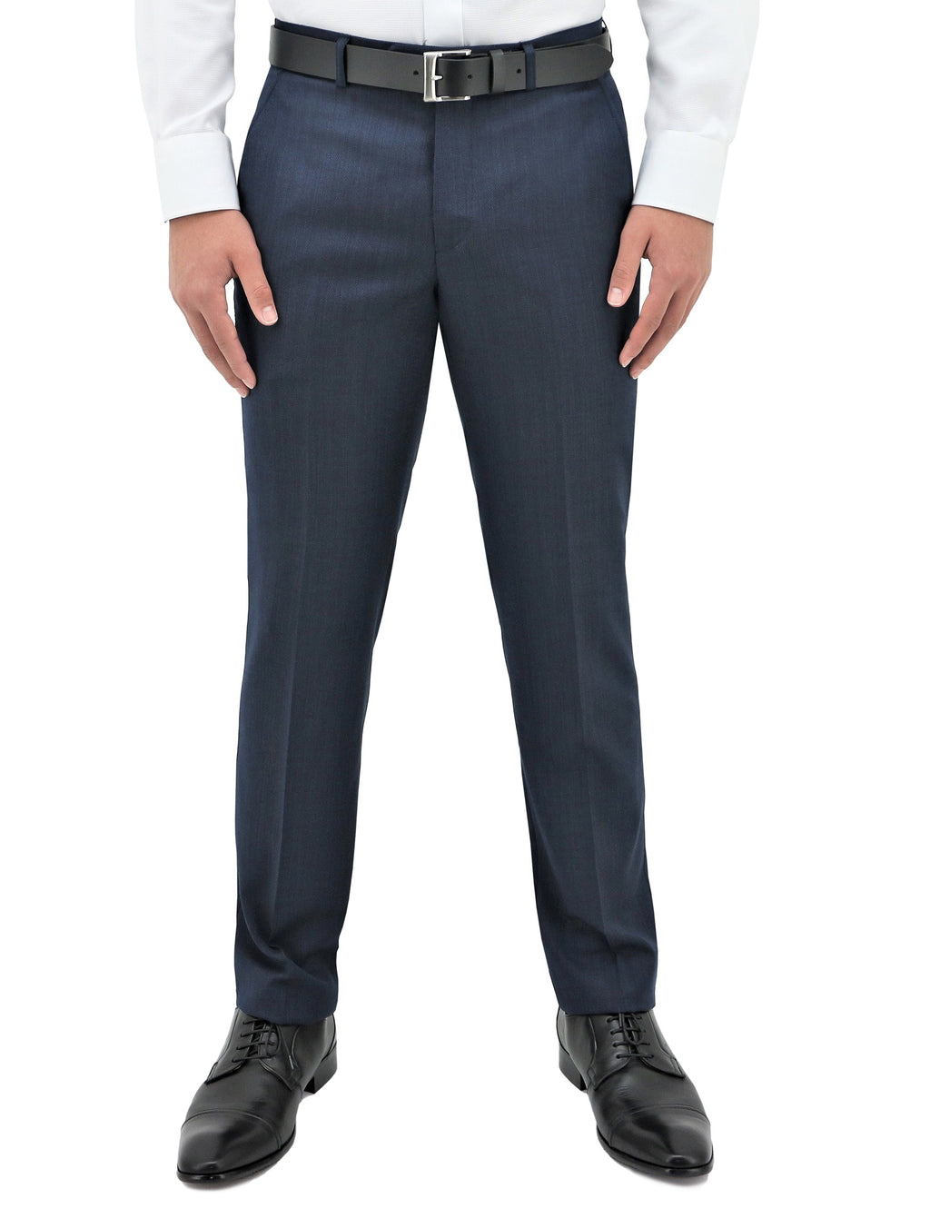 Routleys Lyon Birdseye Trouser Blue