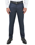 Routleys Lyon Birdseye Trouser Blue