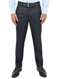 Routleys Lyon Birdseye Trouser Navy