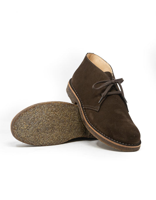 Astorflex Greenflex Suede Lace Up 1/4 Boot Dark Chestnut