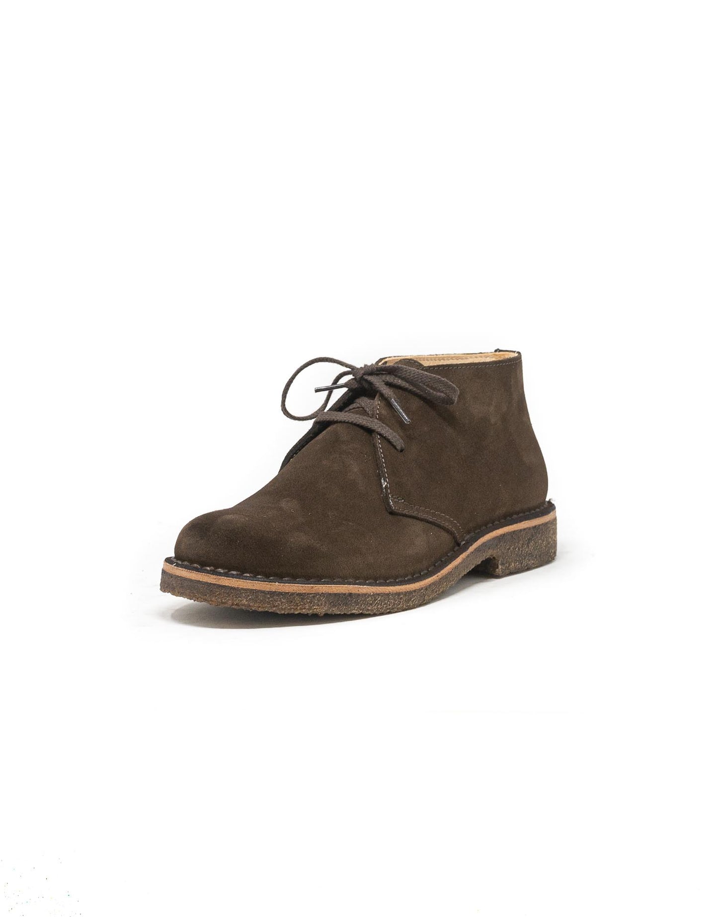 Astorflex Greenflex Suede Lace Up 1/4 Boot Dark Chestnut