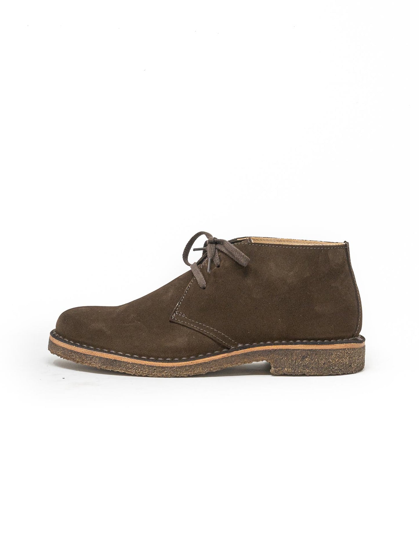Astorflex Greenflex Suede Lace Up 1/4 Boot Dark Chestnut