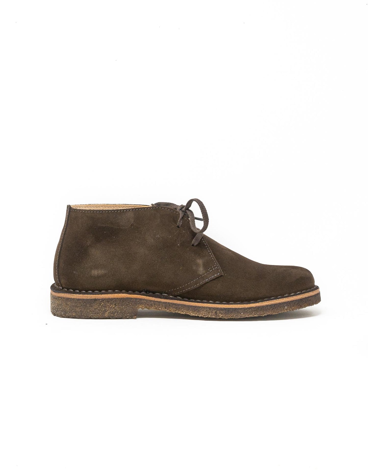 Astorflex Greenflex Suede Lace Up 1/4 Boot Dark Chestnut