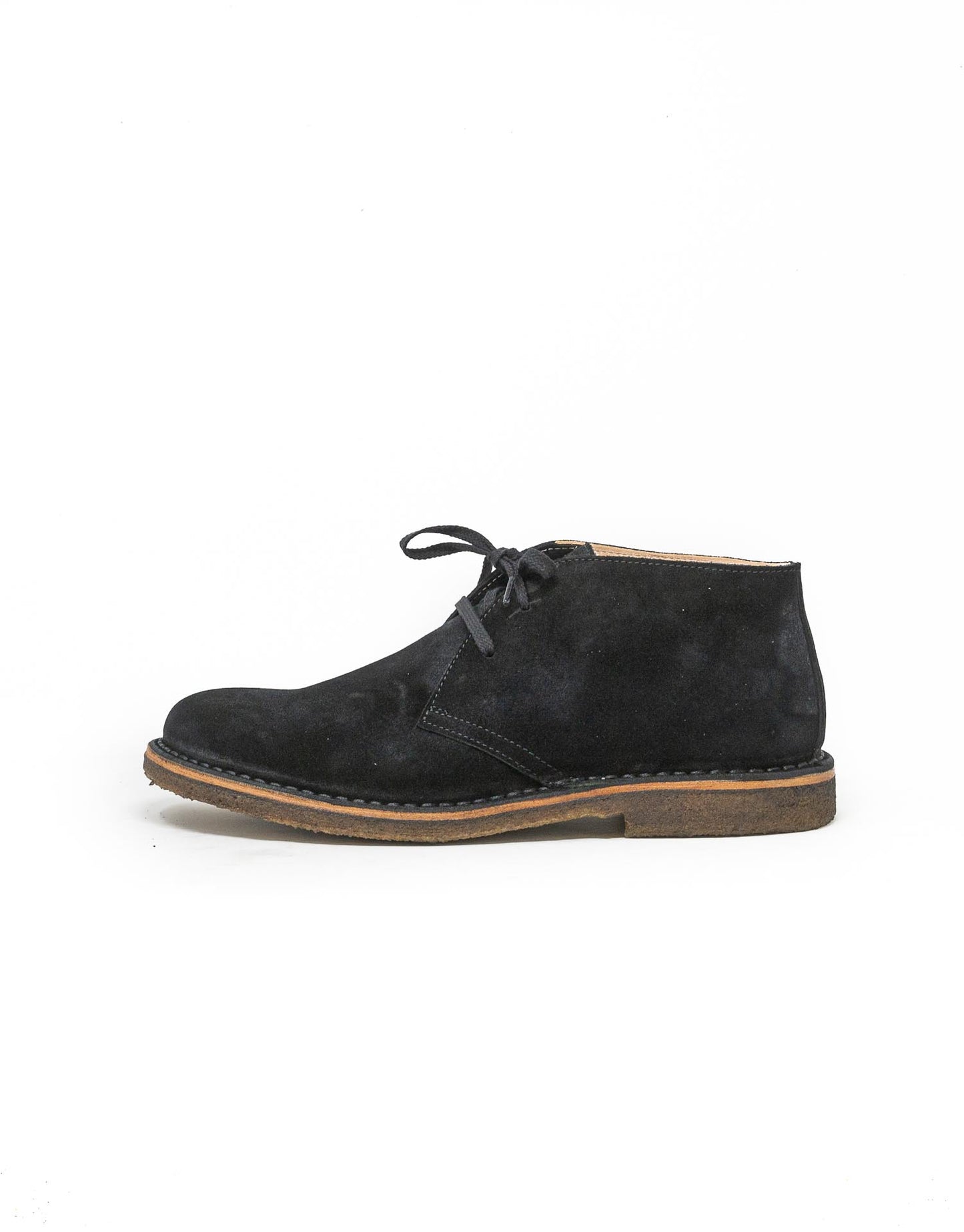 Astorflex Greenflex Suede Lace Up 1/4 Boot Black