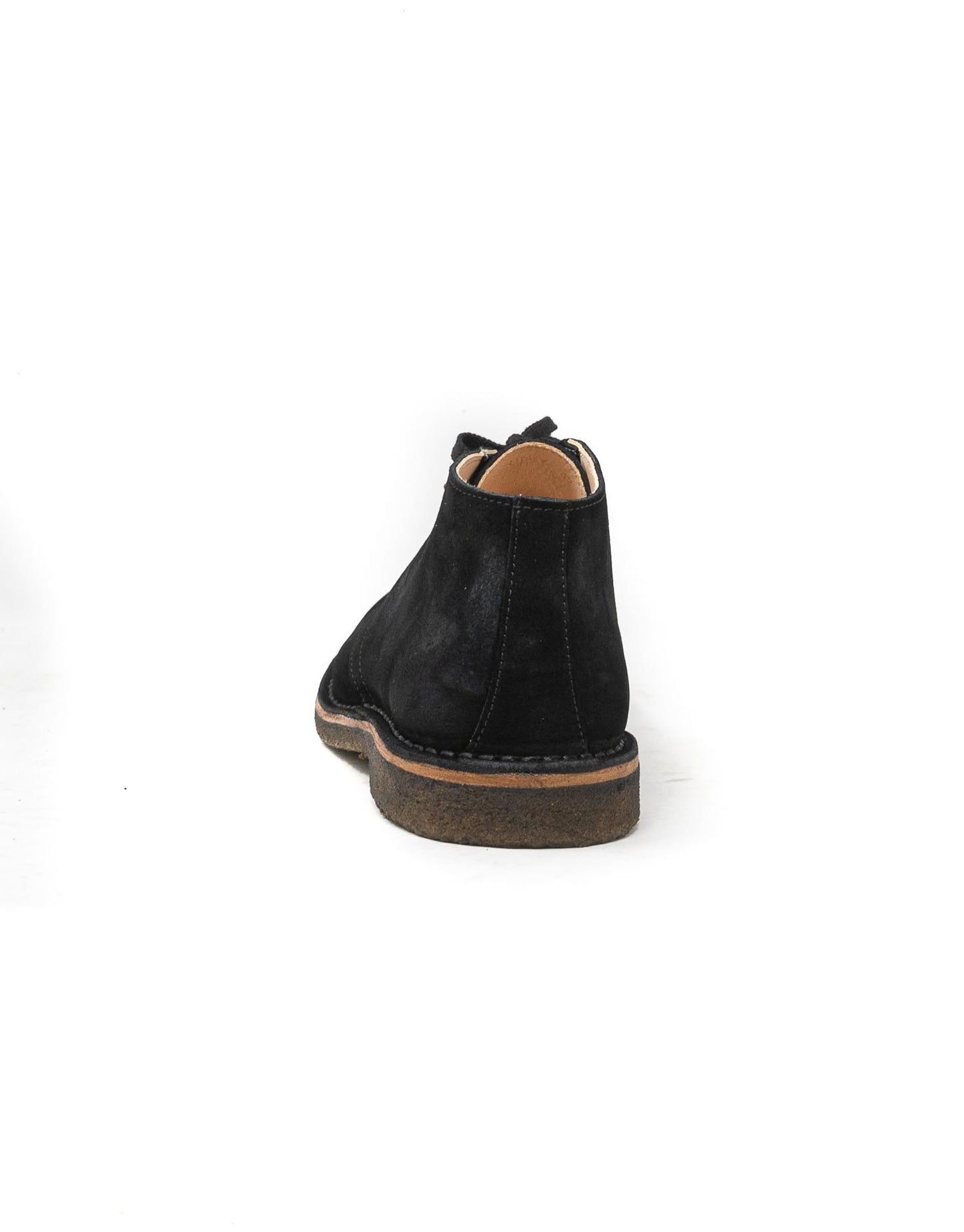 Astorflex Greenflex Suede Lace Up 1/4 Boot Black
