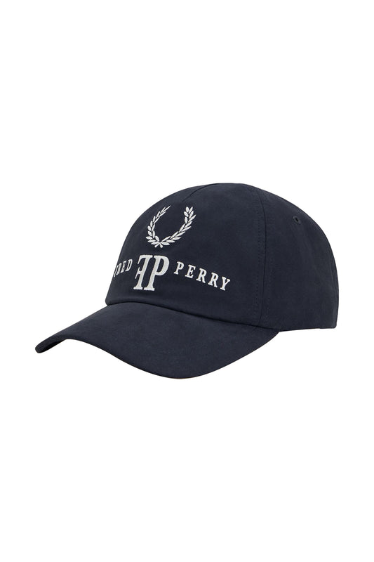 Fred Perry Monogram Cap White