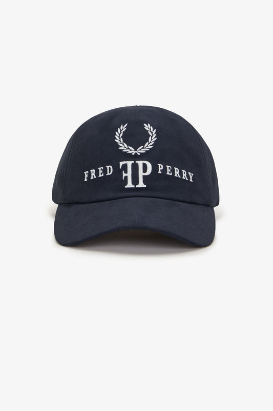 Fred Perry Monogram Cap White