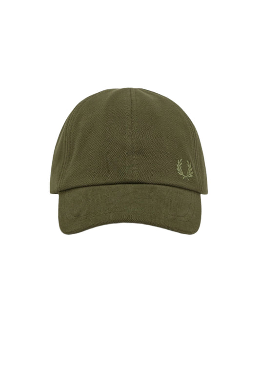 Fred Perry Pique Classic Cap Green