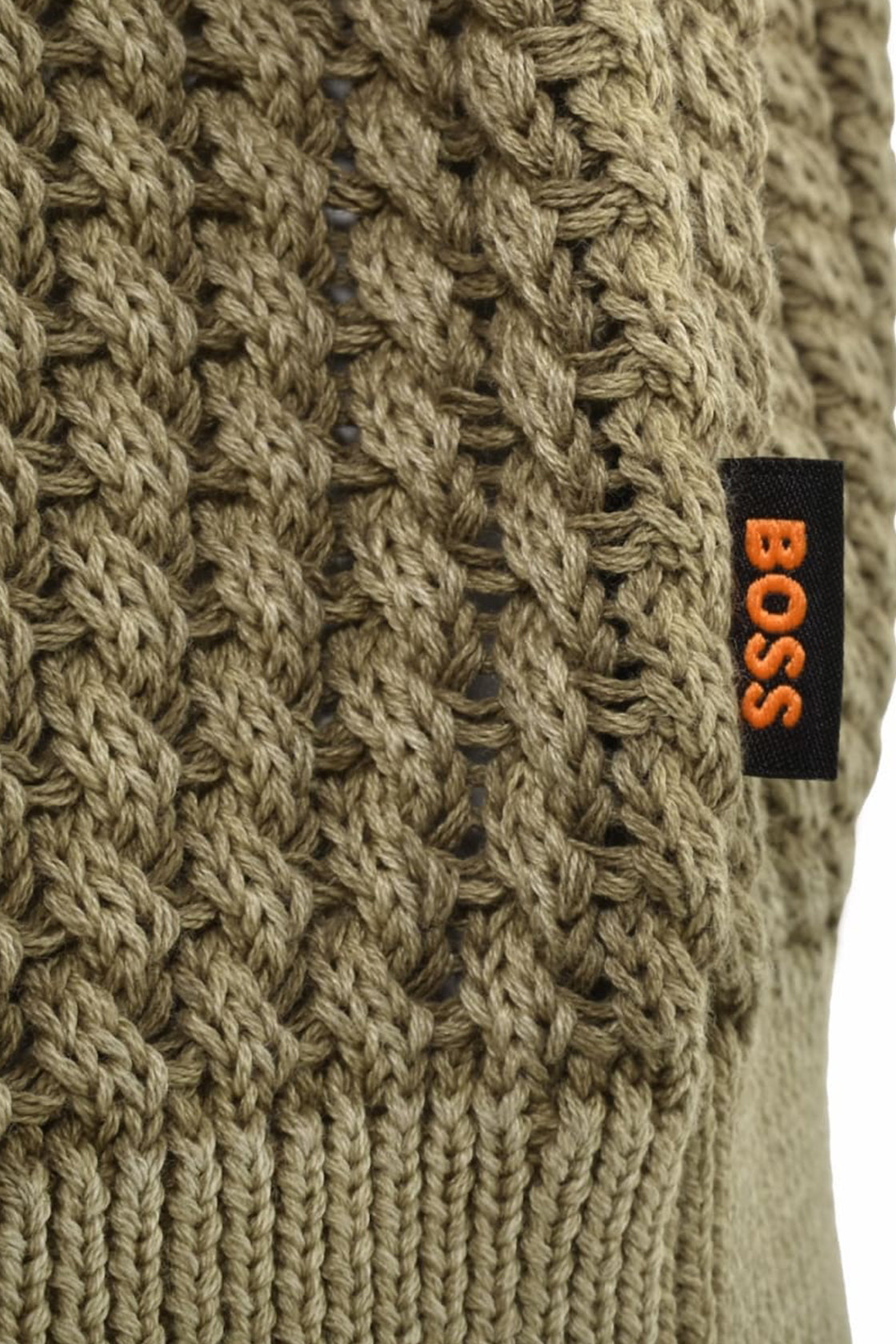 Hugo Boss Agolan Knit Top Medium Beige