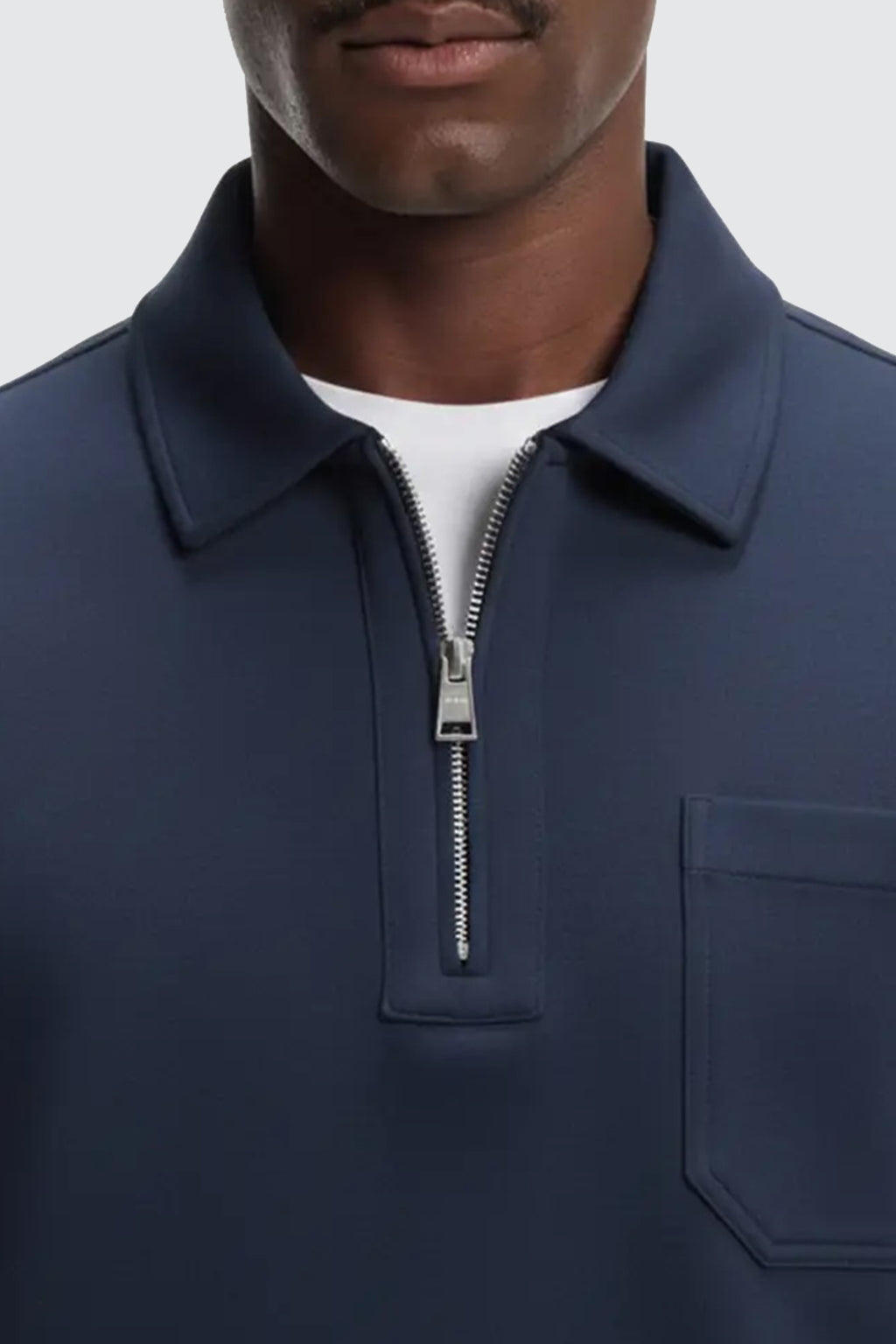 Hugo Boss C-Sota LS Jersey Dark Blue
