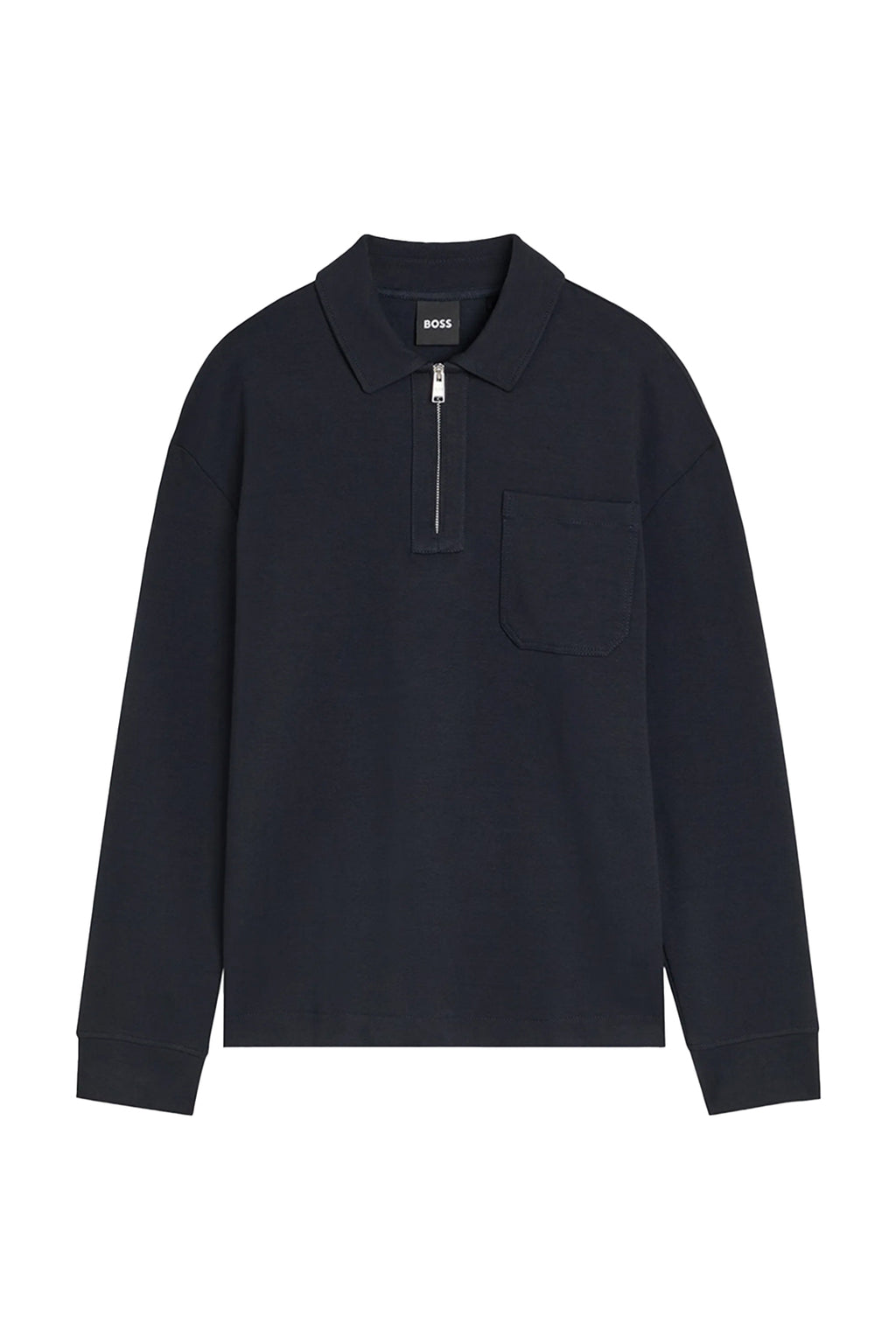 Hugo Boss C-Sota LS Jersey Dark Blue