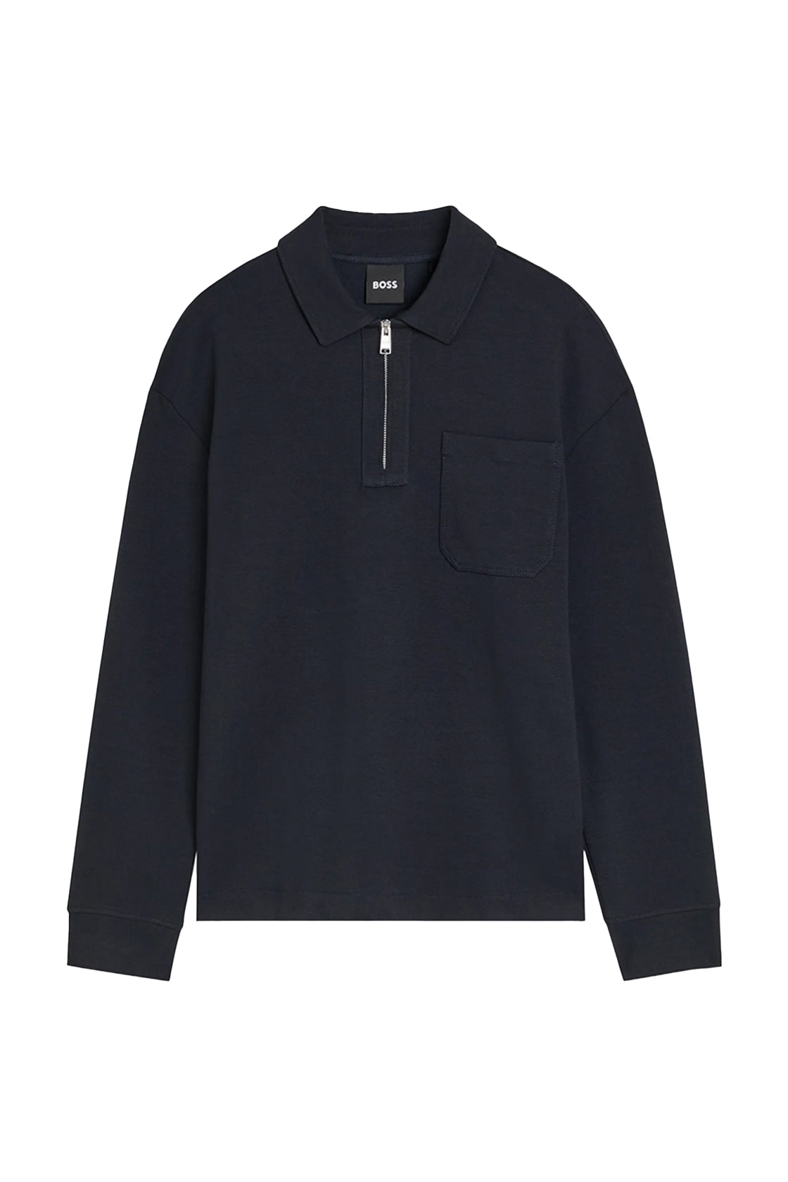 Hugo Boss C-Sota LS Jersey Dark Blue