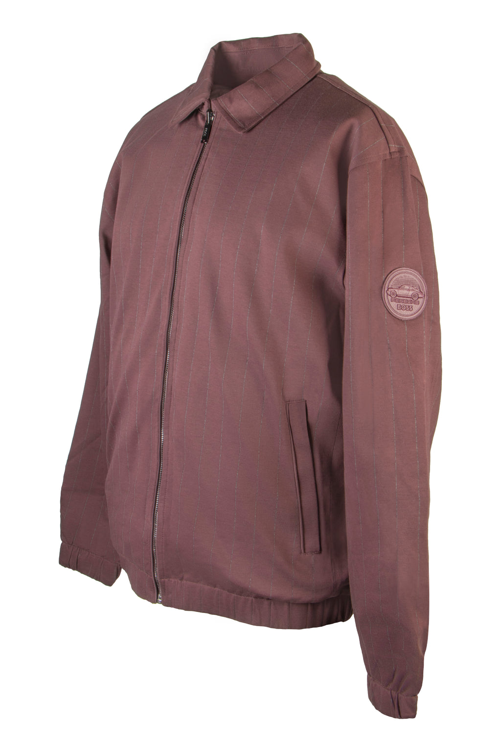 Hugo Boss Porsche Zip Sweatshirt Open Red