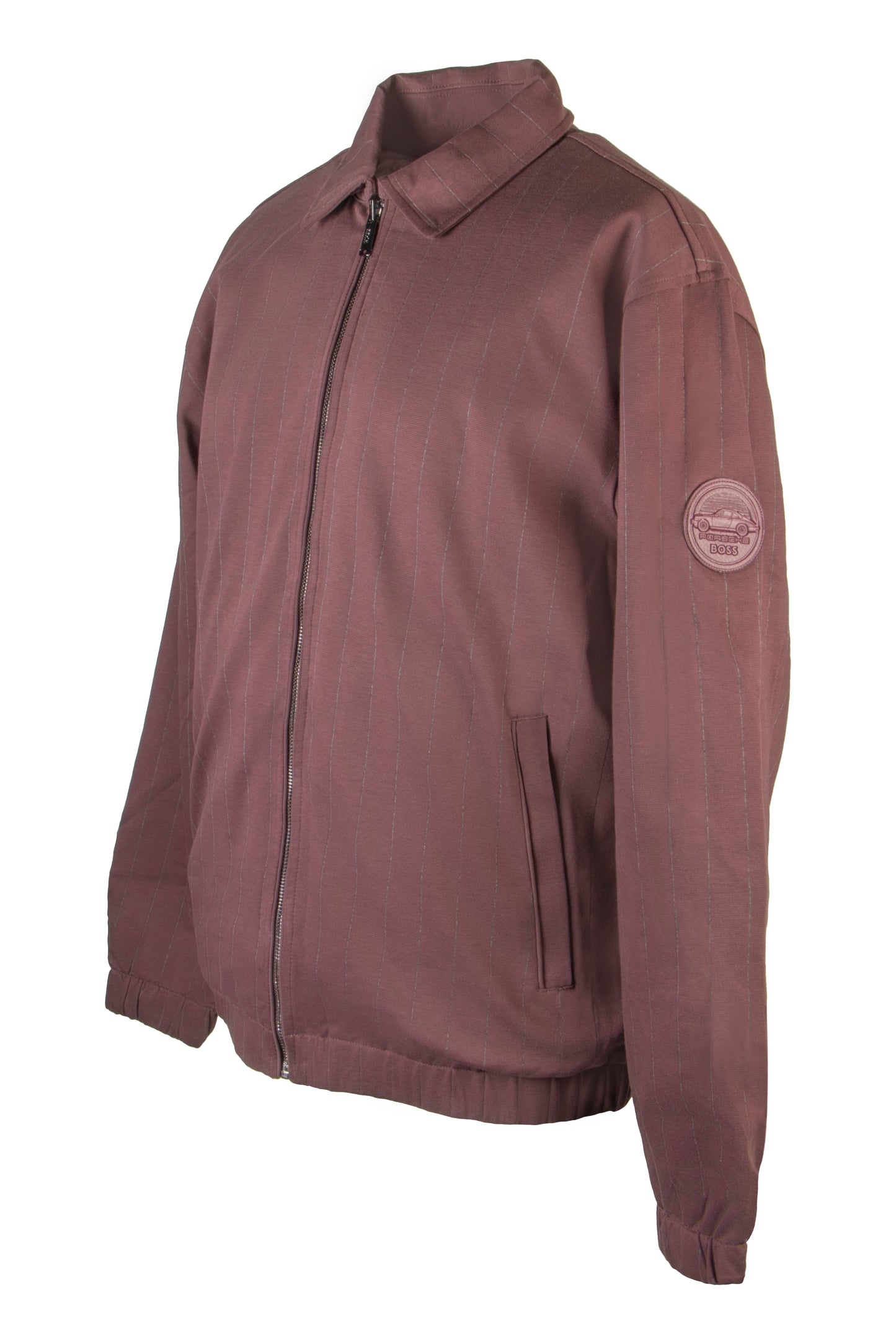 Hugo Boss Porsche Zip Sweatshirt Open Red