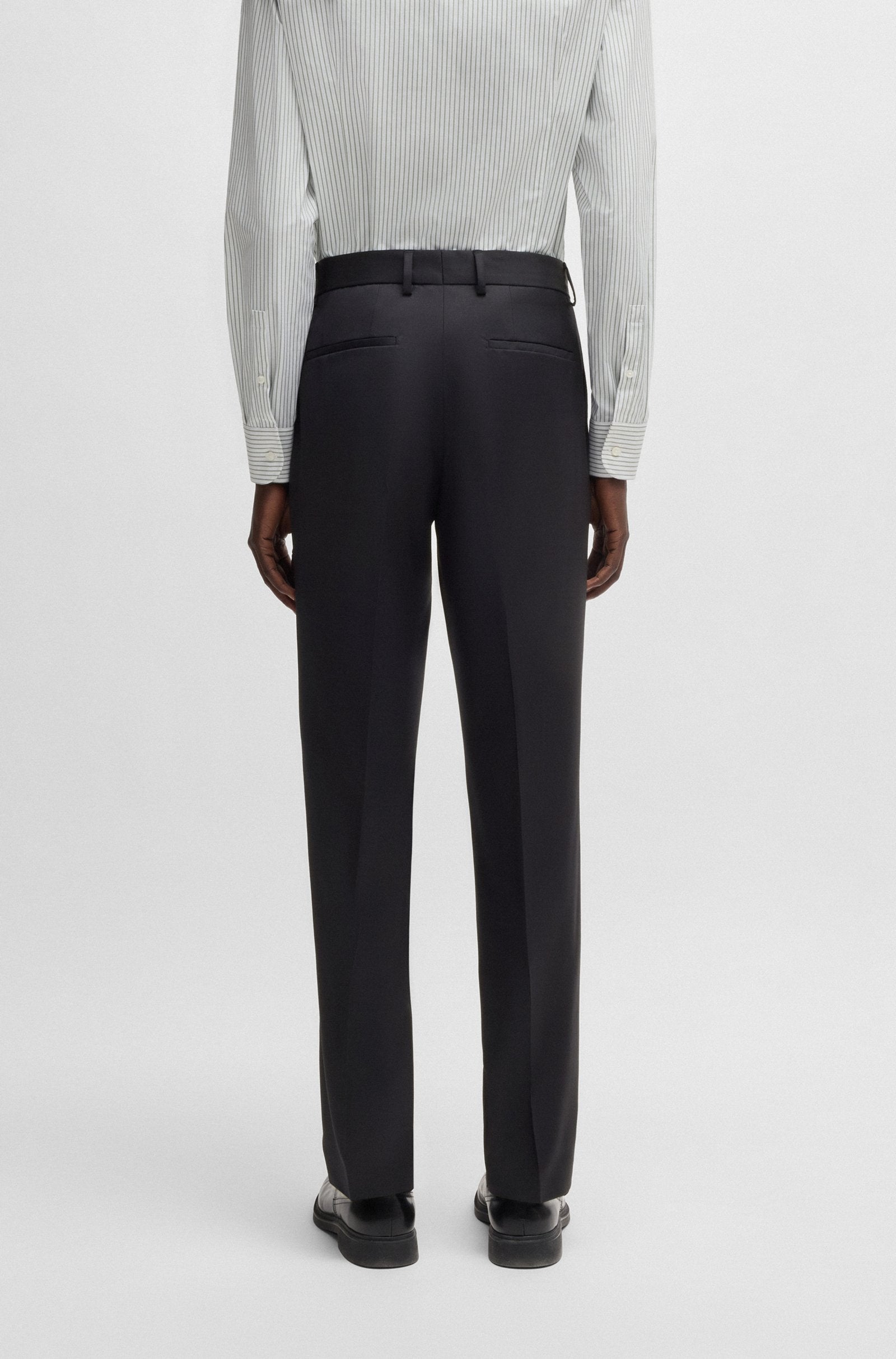 Hugo Boss Dark Blue Lenon-B1 Trouser