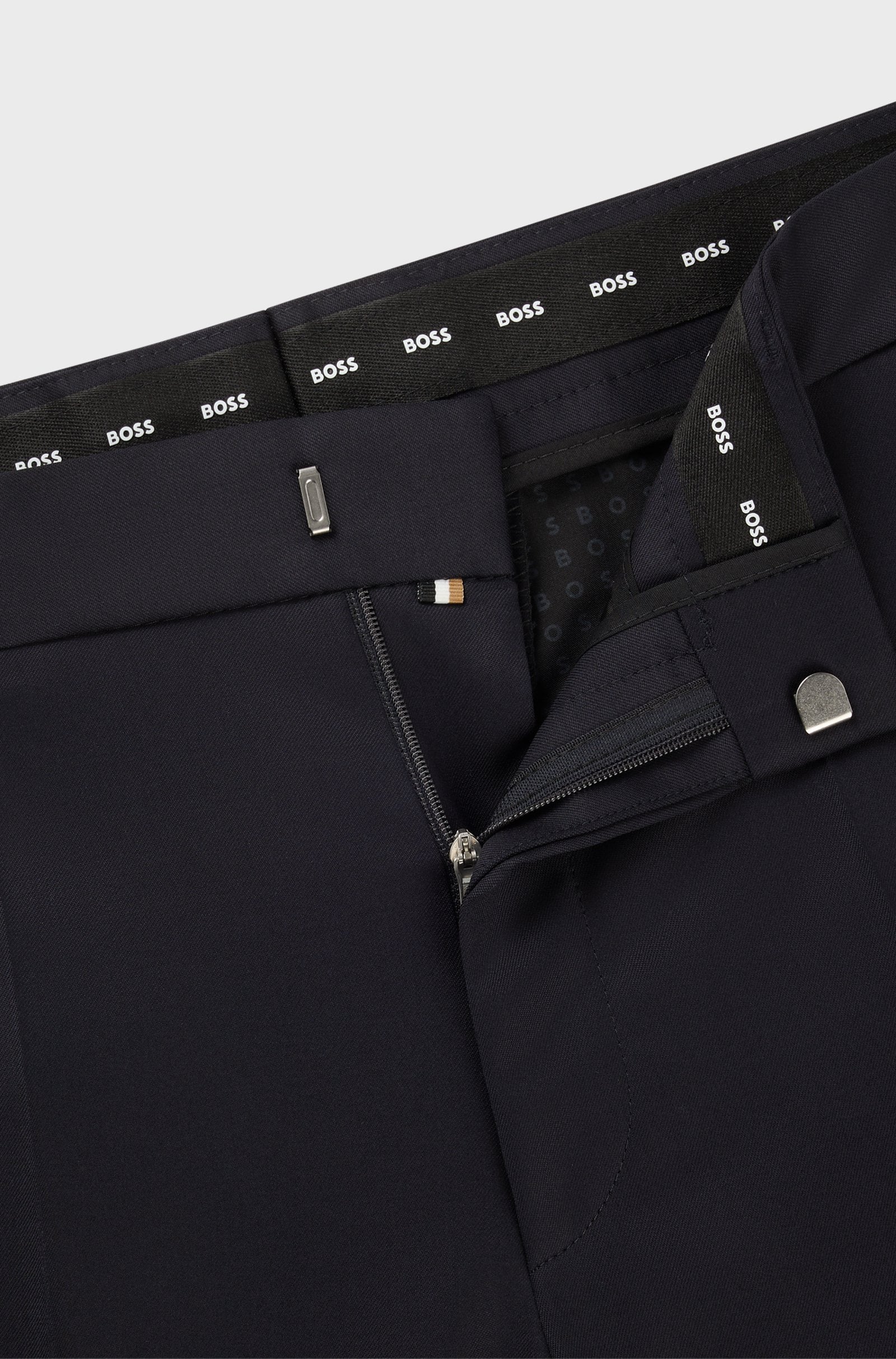 Hugo Boss Dark Blue Lenon-B1 Trouser