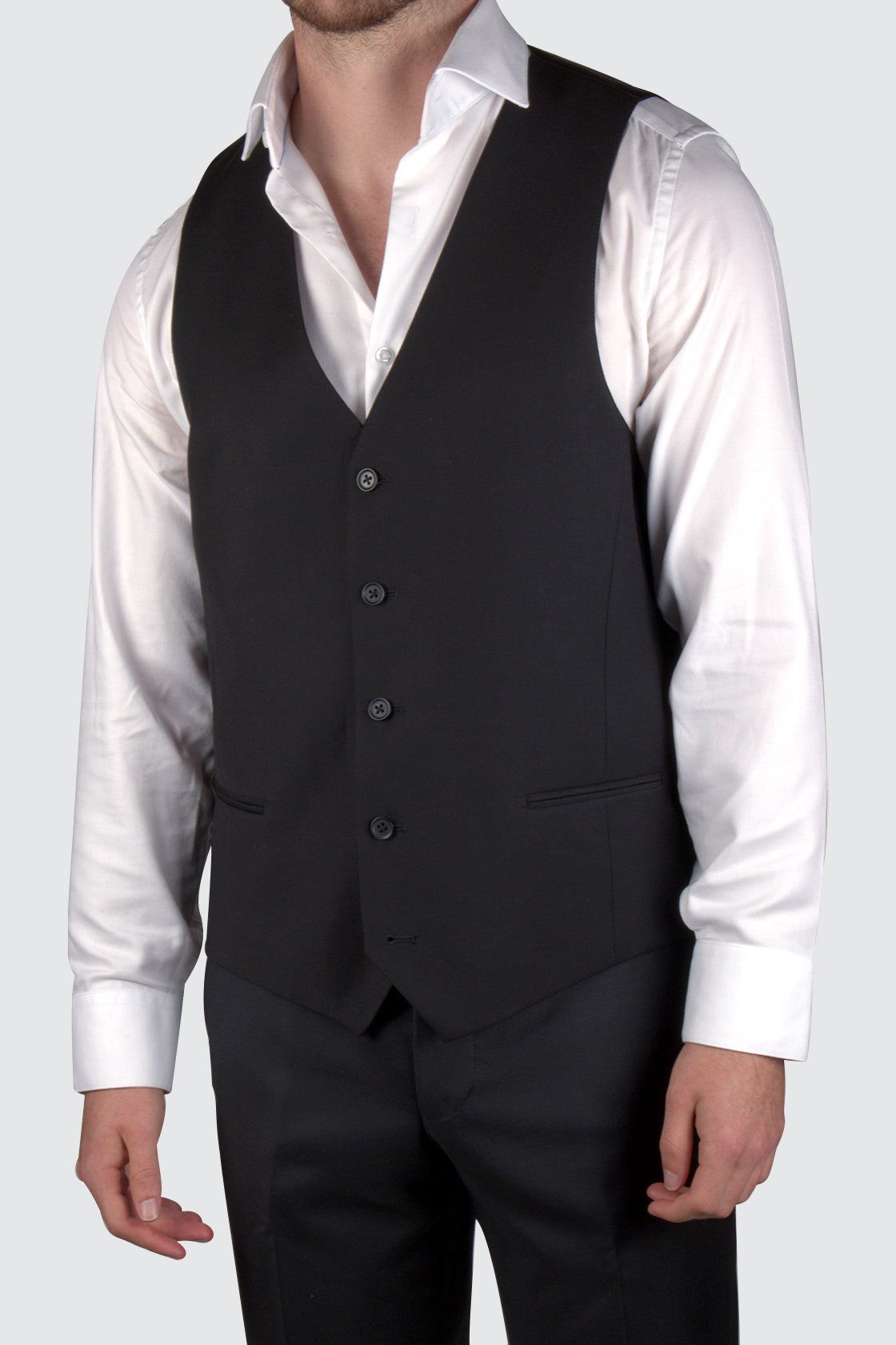 Routleys Ryan Waistcoat Black