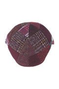 Flechet Wool Patchwork Casquette Rouge