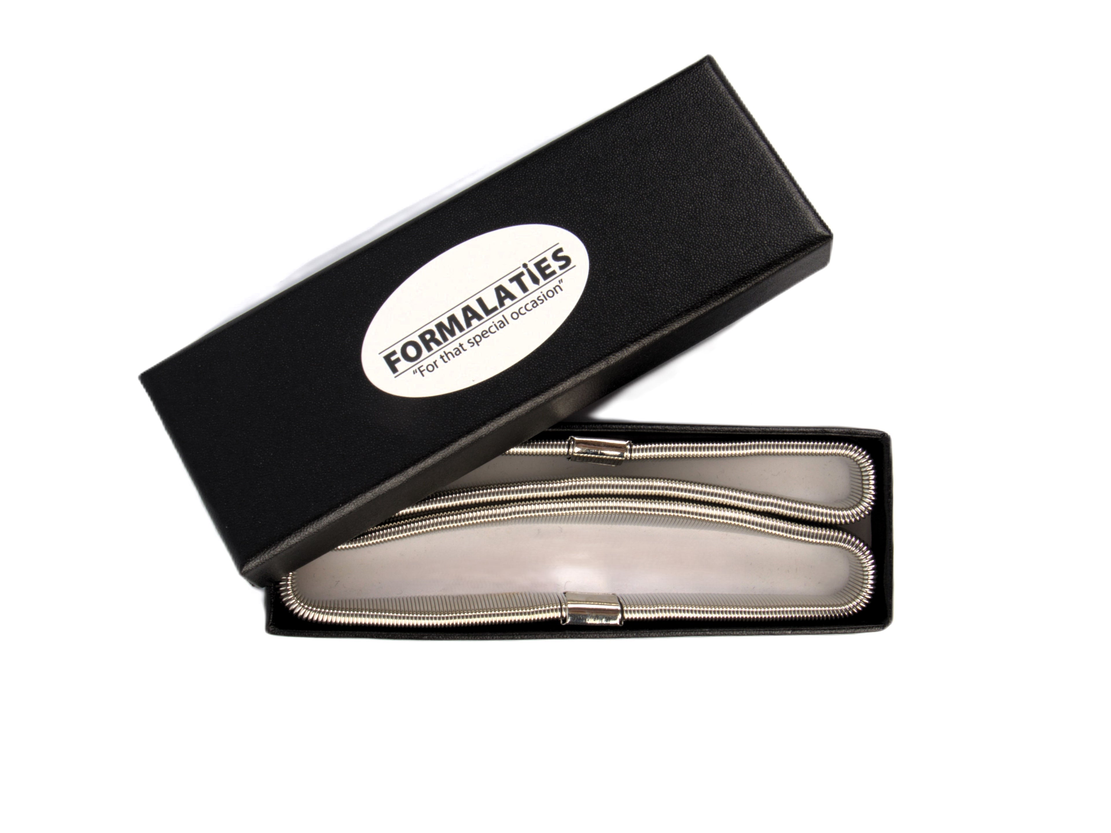 Formalaties Silver Formal Armbands