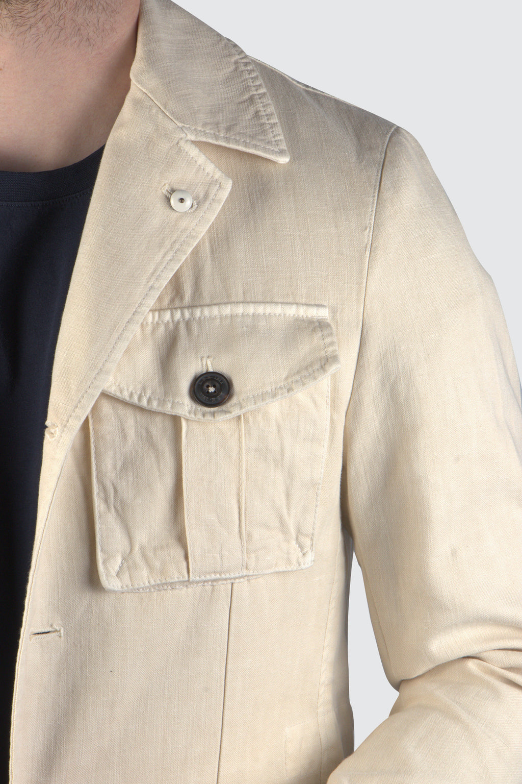 L.B.M. 1911 4pkt Safari Jacket Natural