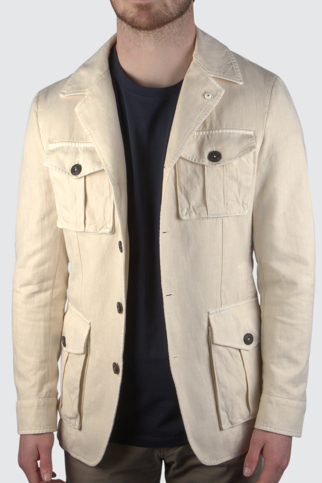 L.B.M. 1911 4pkt Safari Jacket Natural