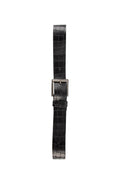 Meyer Croc Casual Belt Black